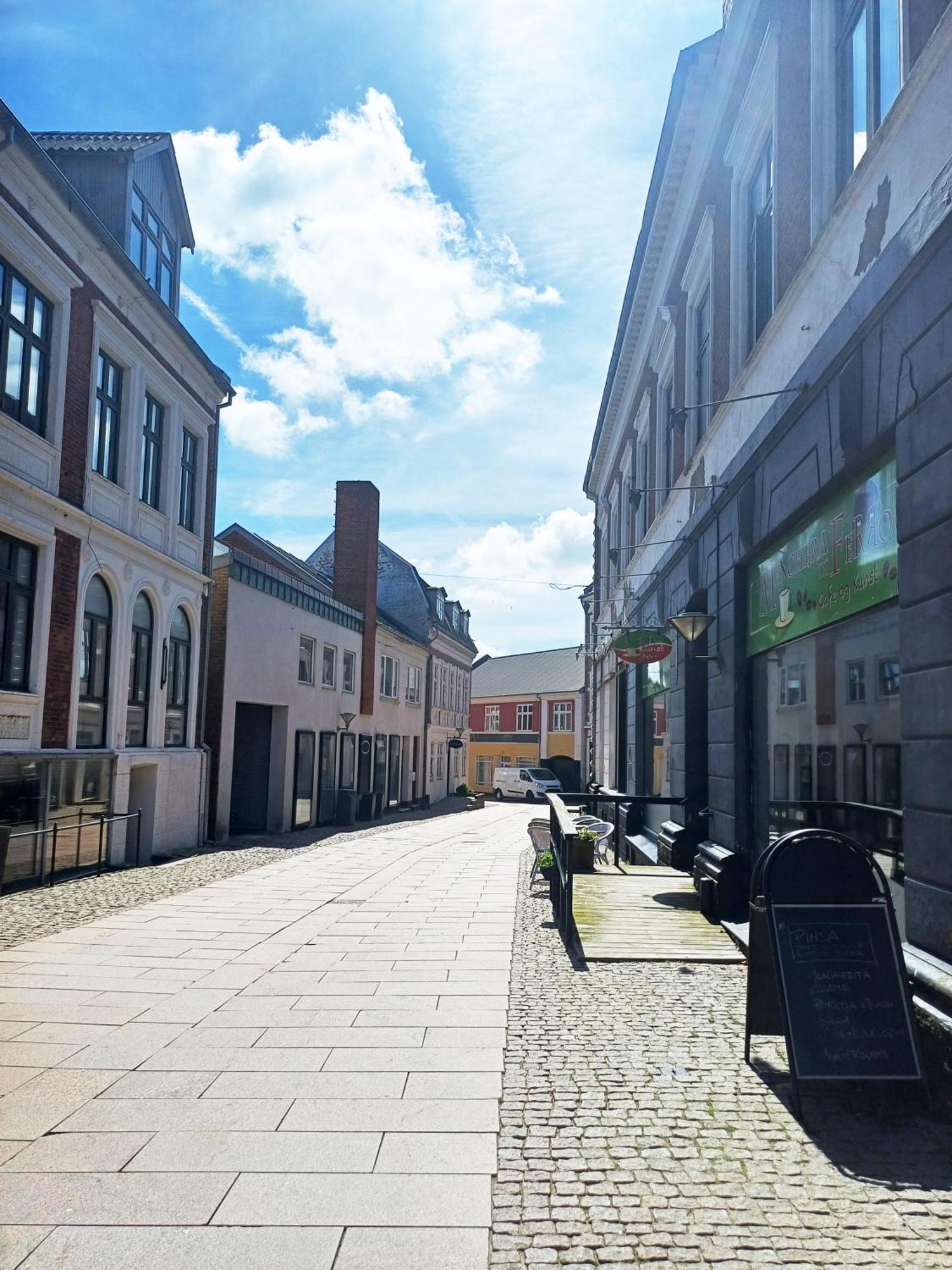 Grand 4 Persons Family Room With Free Parking Hjørring Buitenkant foto