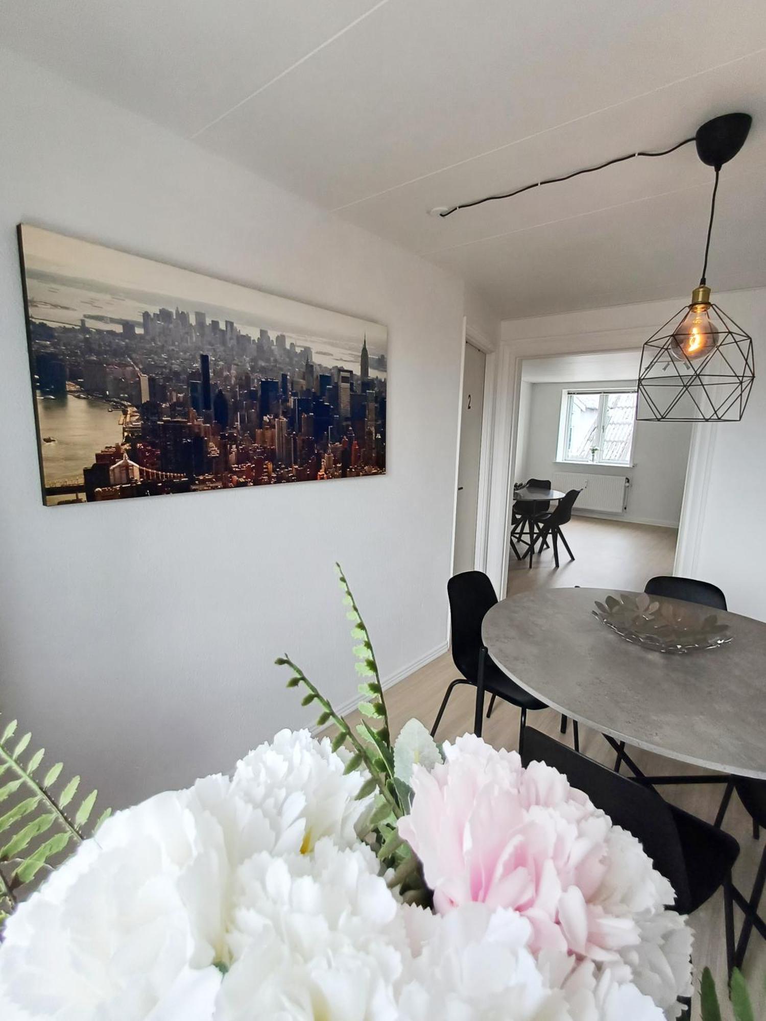 Grand 4 Persons Family Room With Free Parking Hjørring Buitenkant foto